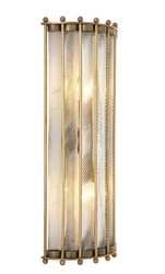 4251287786200 - Luxus Wandlampe Antik Messing 22 x 11 x H 54 cm - Hotel Restaurant Kollektion