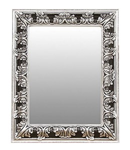 4251287786217 - Barock Spiegel Silber 124 x H 157 cm - MÃ¶bel im Antik Stil