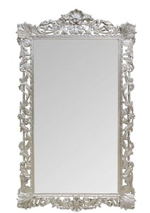 4251287786248 - Barock Spiegel Silber 110 x H 193 cm - Antik Stil Wandspiegel