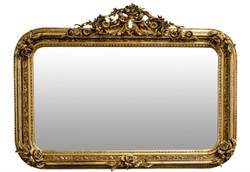 4251287786262 - Antik Stil Wandspiegel Gold 142 x H 100 cm - Barock MÃ¶bel