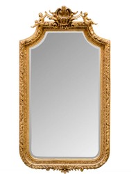 4251287786323 - Barock Spiegel mit goldenen Rahmen 100 x H 175 cm - Antik Stil MÃ¶bel