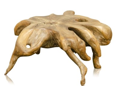 4251287786415 - Luxus Couchtisch   Beistelltisch Naturfarben 70 x 90 x H 40 cm - Designer MÃ¶bel