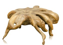 4251287786415 - Luxus Couchtisch   Beistelltisch Naturfarben 70 x 90 x H 40 cm - Designer MÃ¶bel