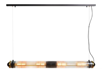 4251287786460 - Luxus HÃ¤ngeleuchte Schwarz   Messing - Luxus QualitÃ¤t