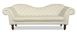 4251287786583 - Chesterfield 3er Sofa Venedig -  Echt Leder Creme