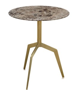 4251287786729 - Luxus Beistelltisch Gold 50 x H 60 cm - WohnzimmermÃ¶bel