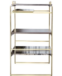 4251287786743 - Luxus Designer Beistelltisch Gold 45 x 45 x H 805 cm - Designer MÃ¶bel