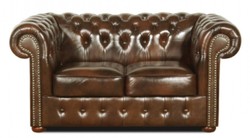 4251287787016 - Echtleder 2er Sofa Dunkelbraun 160 x 90 x H 78 cm - Luxus QualitÃ¤t