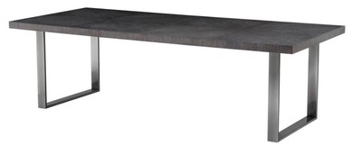 4251287789119 - Luxus Esstisch Schwarz 250 x 110 x H 75 cm - EsszimmermÃ¶bel