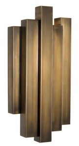 4251287789195 - Wandleuchte Vintage Messing 205 x 13 x H 40 cm - Limited Edition