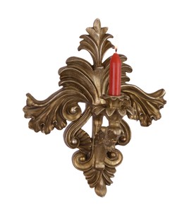 4251287789430 - Barock Wandkerzenhalter Antik Gold B29 x H353 - Wandleuchter Wand Beleuchtung 4251287789430 - Barock Wandkerzenhalter Antik Gold B29 x H353 - Wandleuchter Wand Beleuchtung