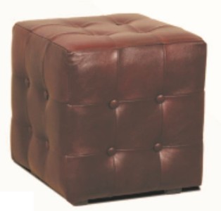4251287790290 - Chesterfield Echtleder Hocker 40 x 40 x H 42 cm - Luxus MÃ¶bel
