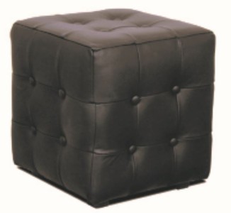 4251287790313 - Chesterfield Echtleder Hocker 40 x 40 x H 42 cm - Luxus MÃ¶bel