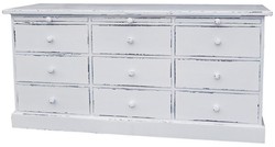 4251287790535 - Landhausstil Kommode mit 6 Schubladen - BÃ¼romÃ¶bel im Landhausstil