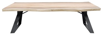 4251287790740 - Luxus Esstisch Naturfarben   Schwarz - Luxus Kollektion