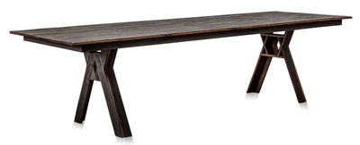 4251287790924 - Luxus Eisenholz Esstisch Dunkelbraun - Luxus QualitÃ¤t