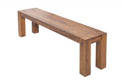 4251287791211 - Designer Sitzbank Natur Breite 140 cm HÃ¶he 45 cm