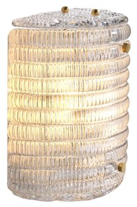 4251287791495 - Glas Wandleuchte 20 x 11 x H 22 cm - Luxus Wohnzimmer Wandlampe