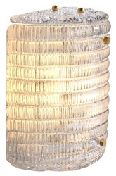 4251287791495 - Glas Wandleuchte 20 x 11 x H 22 cm - Luxus Wohnzimmer Wandlampe