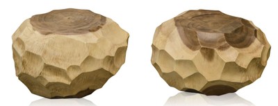 4251287791730 - Luxus Wohnzimmer Beistelltisch Naturfarben - Designer WohnzimmermÃ¶bel