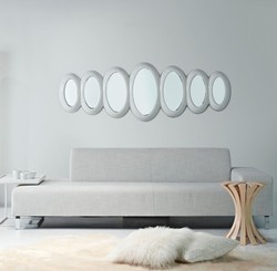 4251287792034 - Luxus Designer Spiegel HochglanzweiÃ 195 x H 67 cm - Hotel Kollektion