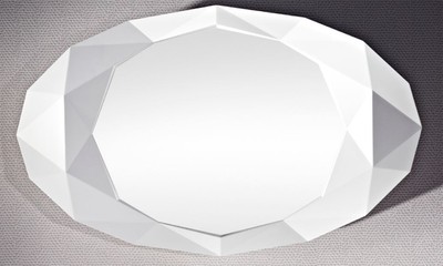 4251287792249 - Designer Hotel Spiegel MattweiÃ 93 x H 152 cm - Hotel MÃ¶bel