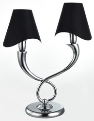 4251287793789 - Luxus Tischleuchte Silber 37 x 17 x H 46 cm - Designer Hotel MÃ¶bel