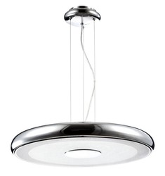 4251287793796 - Luxus HÃ¤ngeleuchte Silber - Designer LED Lampe