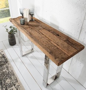 4251287793857 - Art Deco Luxus Konsole Massivholz 120 x 80 x H 40 cm - Konsolen Tisch - SekretÃ¤r Konsole - Telefontisch - Hotel MÃ¶bel