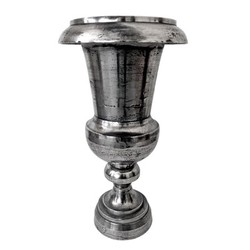 4251287794359 - Antik Stil Vase Aluminium Raw - unbearbeitet - Hotel Dekoration - Barock BlumengefÃ¤ss Pflanzentopf