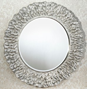 4251287794397 - Hotel   Restaurant Spiegel Silber Ã 110 cm - Luxus QualitÃ¤t