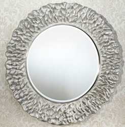 4251287794397 - Hotel   Restaurant Spiegel Silber Ã 110 cm - Luxus QualitÃ¤t