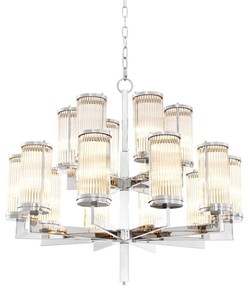 4251287795011 - Luxus Kronleuchter Silber 755 x H 73 cm - Hotel Restaurant MÃ¶bel