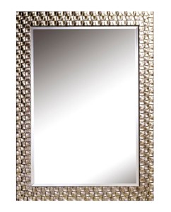 4251287795035 - Wohnzimmer Wandspiegel Silber 71 x H 98 cm - Luxus Spiegel