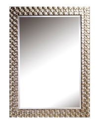 4251287795035 - Wohnzimmer Wandspiegel Silber 71 x H 98 cm - Luxus Spiegel