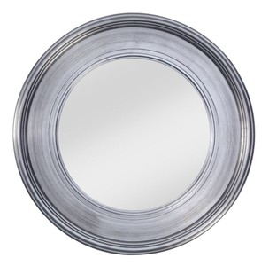 4251287795257 - Wohnzimmer Wandspiegel Silber Ã 94 cm - Luxus Wohnzimmer Accessoires