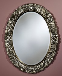 4251287795585 - Barock Spiegel Silber 69 x H 88 cm - MÃ¶bel im Barockstil