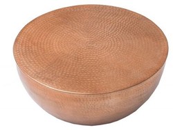 4251287795820 - Luxus Couchtisch kupfer 68 cm Aluminium - Wohnzimmer Salon Tisch - Unikat