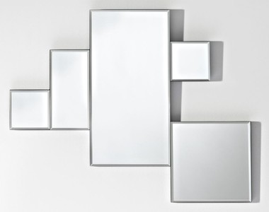 4251287796155 - Luxus Wandspiegel Set 60 x H 48 cm - Wohnzimmer Accessoires