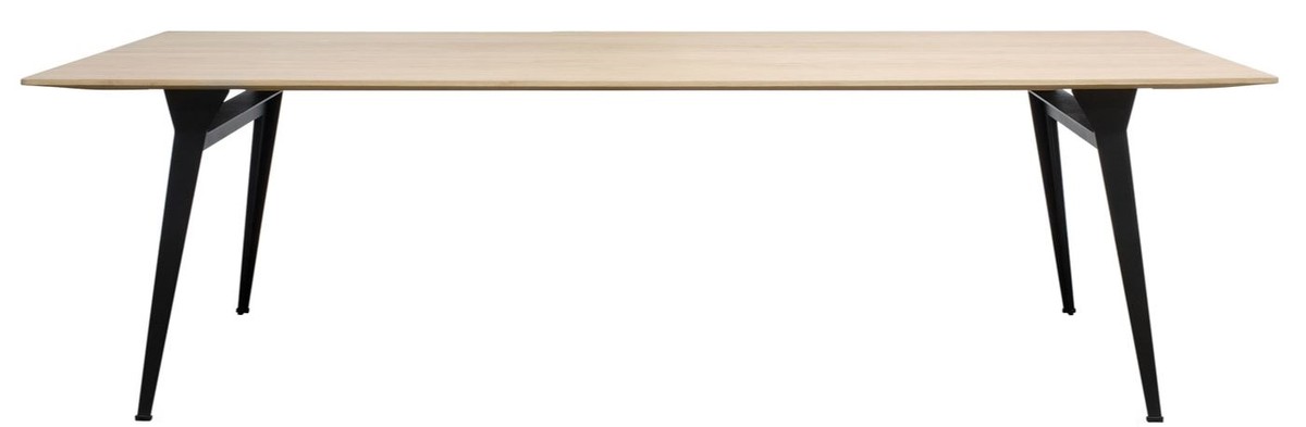 4251287796605 - Esstisch Naturfarben   Schwarz - Luxus EsszimmermÃ¶bel