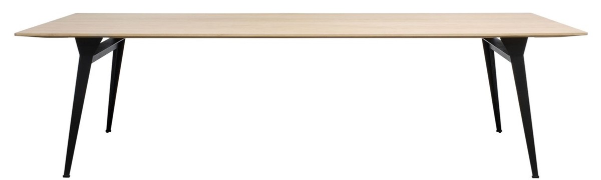 4251287796612 - Esstisch Naturfarben   Schwarz - Luxus EsszimmermÃ¶bel