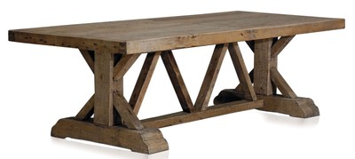 4251287796643 - Luxus Esstisch aus massivem Kiefernholz - Luxus EsszimmermÃ¶bel