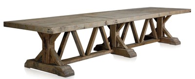 4251287796667 - Luxus Esstisch aus massivem Kiefernholz - Luxus EsszimmermÃ¶bel