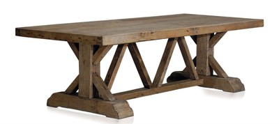 4251287796636 - Luxus Esstisch aus massivem Kiefernholz - Luxus EsszimmermÃ¶bel