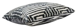 4251287797763 - Luxus Kissen Mod2 Schwarz   WeiÃ 40 x 40 cm - Wohnzimmer Deko Accessoires
