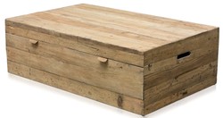 4251287797879 - Landhausstil Couchtisch mit Schublade Naturfarben 130 x 80 x H 40 cm - WohnzimmermÃ¶bel im Landhausstil