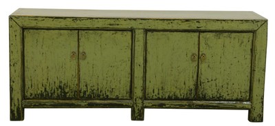 4251287797893 - Landhausstil Sideboard   Schrank Antik Stil GrÃ¼n 160 x 40 x H 67 cm - Landhausstil Kollektion