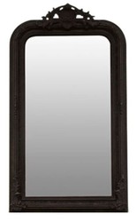4251287799019 - Barock Spiegel Schwarz 86 x H 155 cm - WohnzimmermÃ¶bel im Barockstil