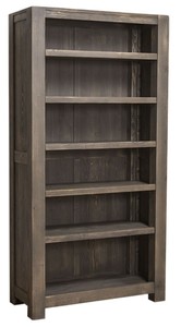 4251287799187 - Landhausstil BÃ¼cherschrank Dunkelbraun 90 x 45 x H 180 cm - Landhausstil Schrank