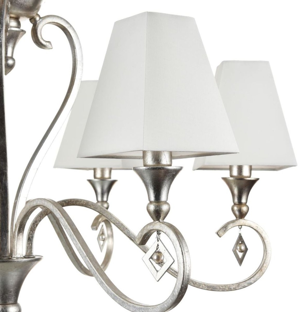 Casa Padrino Barockstil Kronleuchter Antik Grau _1